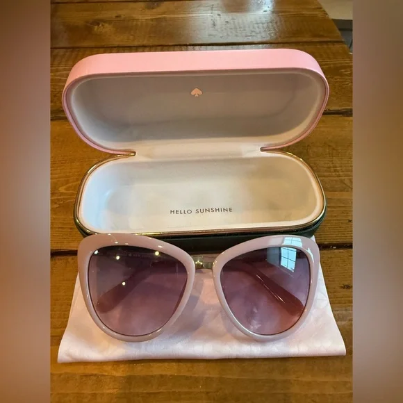 Kate Spade pink Sunglasses - Picture 3 of 4